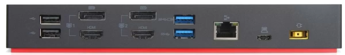תחנת עגינה Lenovo TP Hybrid USB-C with USB-A Dock תמונה 2
