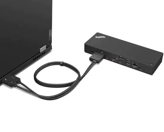 תחנת עגינה Lenovo Thunderbolt 4 Workstation Dock - IL תמונה 2