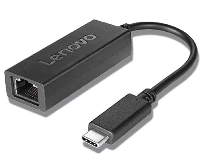 מתאם לרשת LENOVO USB-C to Ethernet Adapter