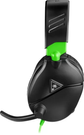 אוזניות גיימינג חוטיות TURTLE RECON 70X שחור / ירוק תמונה 5