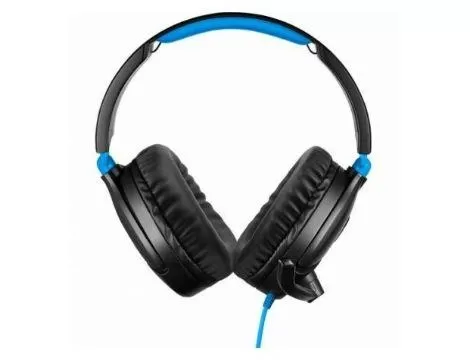 אוזניות גיימינג חוטיות Turtle Beach RECON 70P שחור / כחול תמונה 3