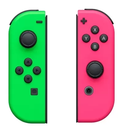 זוג שלטים Nintendo Switch Joy Con ירוק ורוד