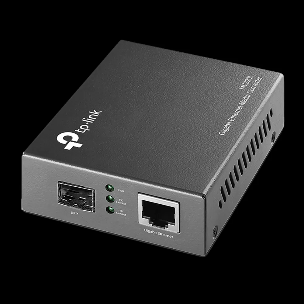 ממיר אופטי MC220L SFP-GIGA LAN מבית TP-LINK