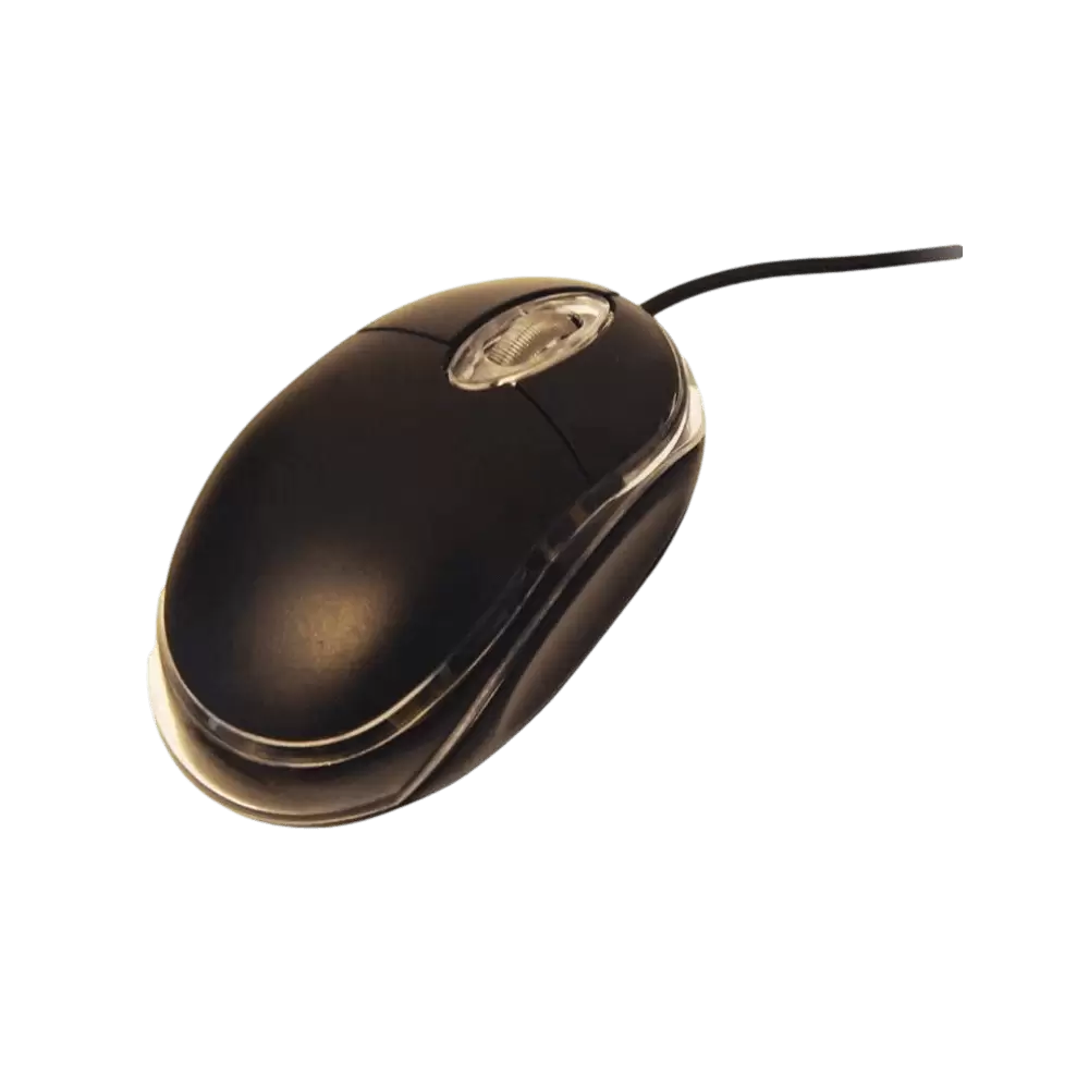 עכבר אופטי USB OM-290 בצבע שחור
