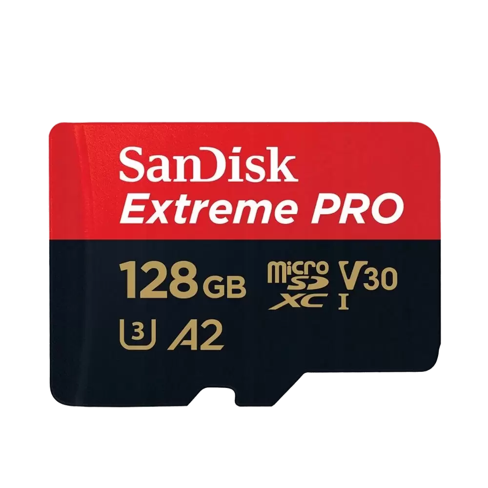 כרטיס זיכרון בנפח 128GB MICRO S.D EX 4K 200S מבית SANDISK