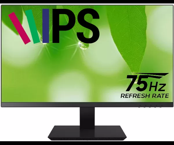 מסך Solid F272M FHD IPS 5ms  Speakers SuperSlim Frameless BLK 75Hz IPS