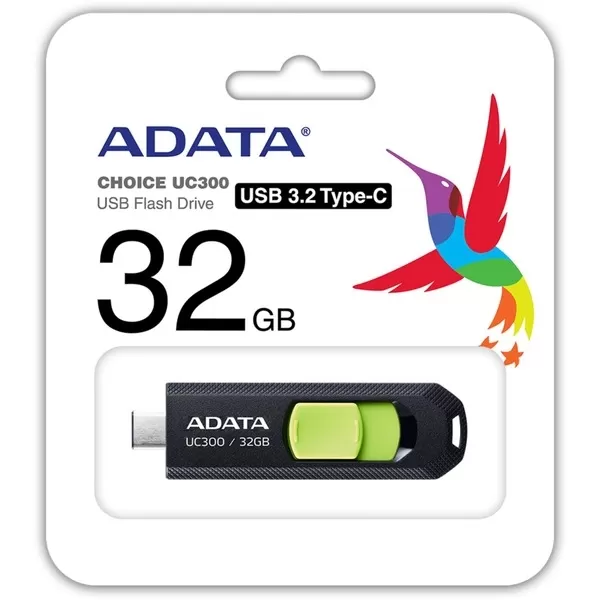 ADATA 32GB USB3.2 UC300 TYPE-C תמונה 4