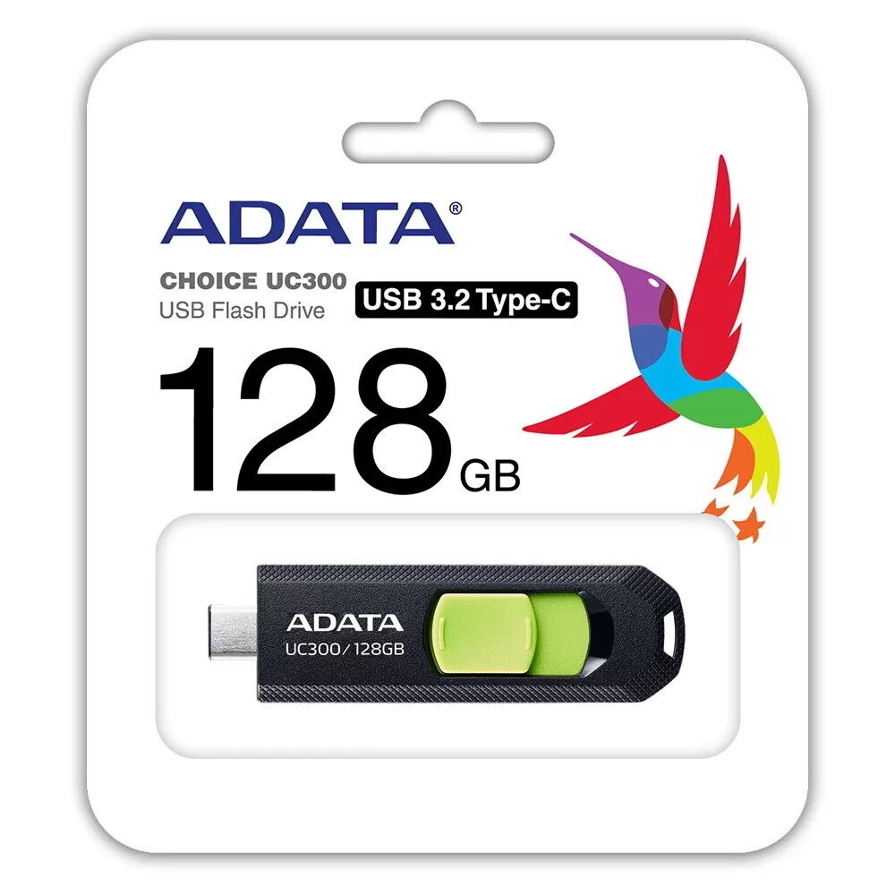 ADATA 128GB USB3.2 UC300 TYPE-C תמונה 3