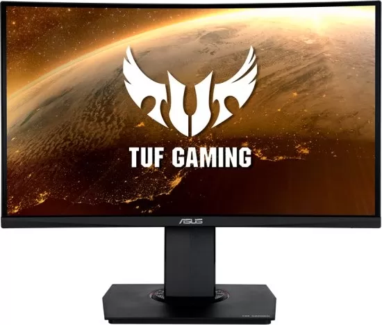 מסך גיימינג קעור ASUS TUF Gaming VG24VQR FHD VA LED 23.6'' FreeSync