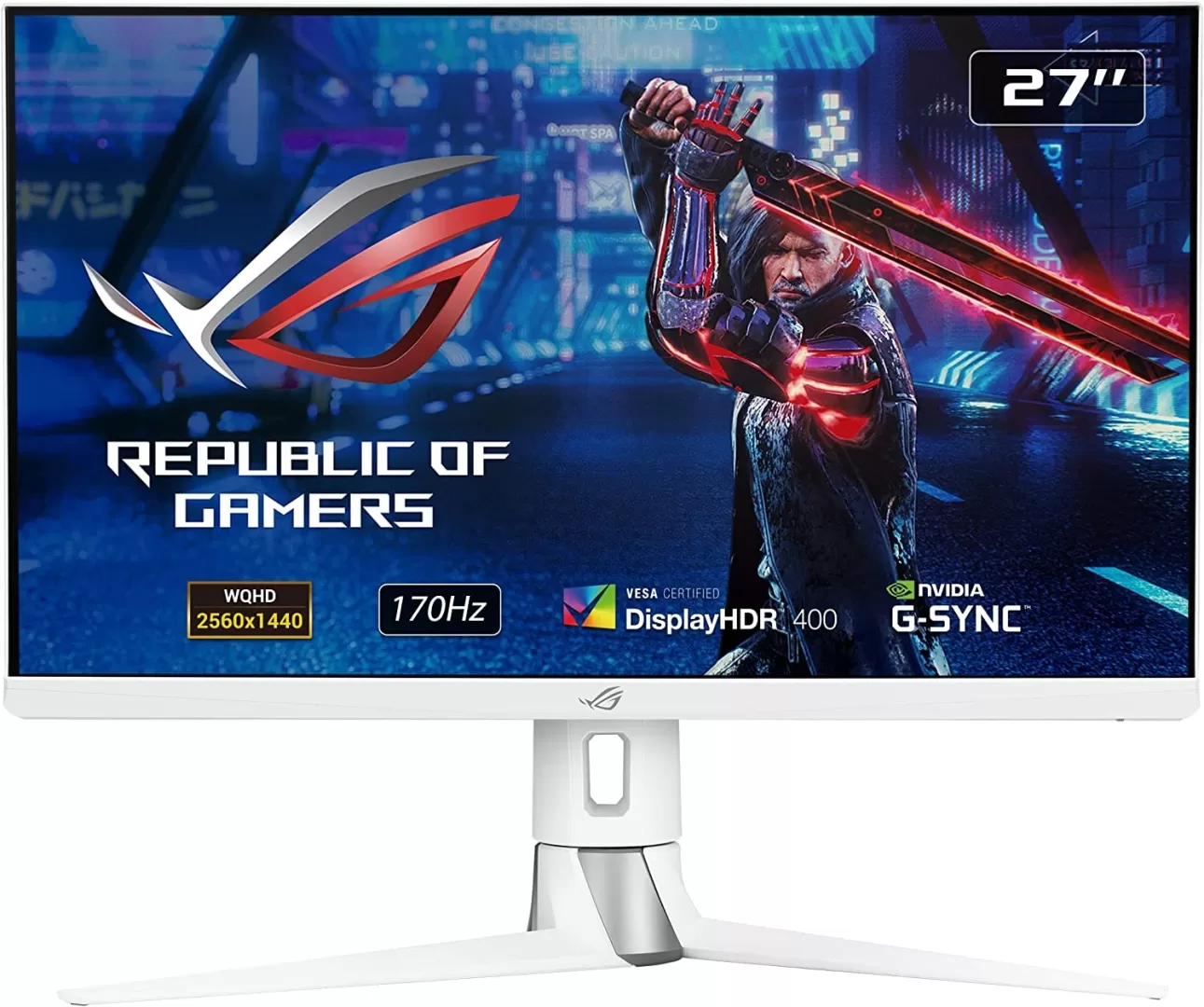 מסך גיימינג ASUS  WT/27" IPS 2K 170Hz 1MS