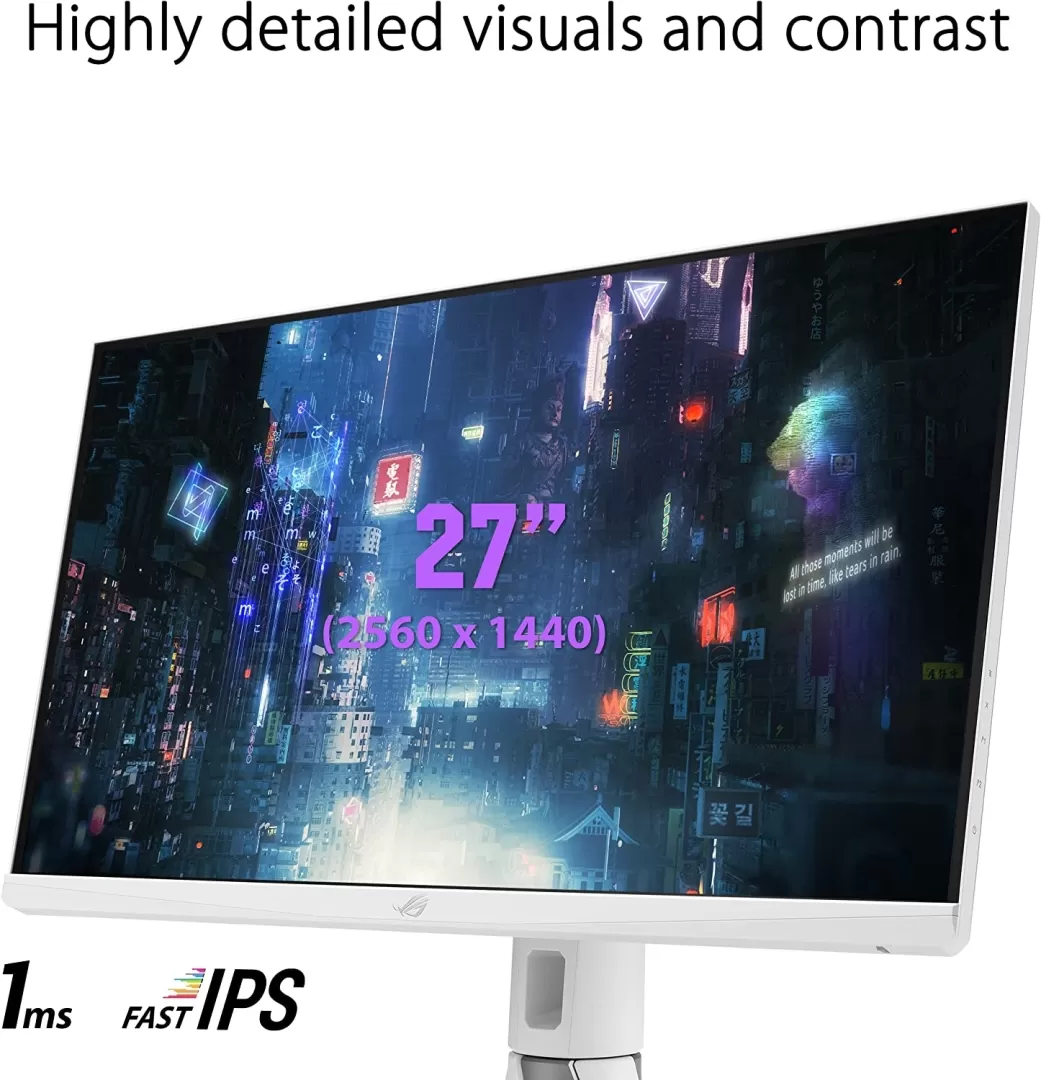 מסך גיימינג ASUS  WT/27" IPS 2K 170Hz 1MS תמונה 2