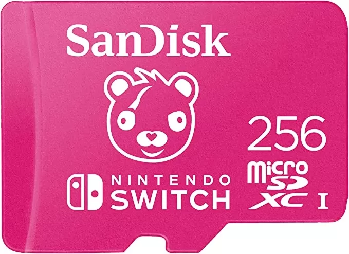 SANDISK MICROSDXC 256 GB CARD FOR NINTENDO SWITCH FORTNITE