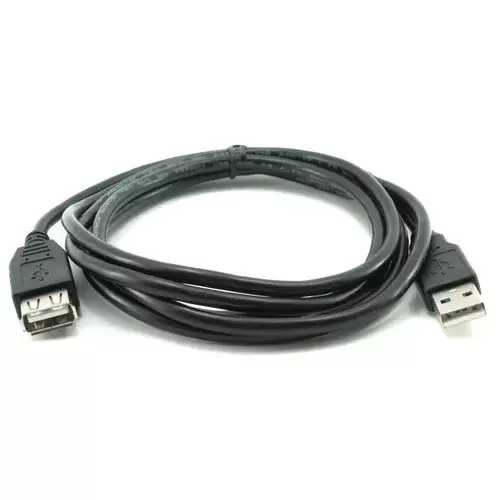 כבל USB2.0 מאריך זכר - נקבה, 1 מטר