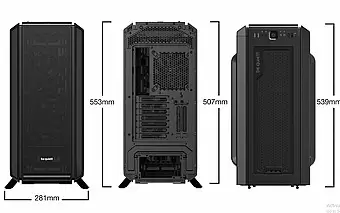 be quiet! SILENT BASE 802 Black תמונה 3