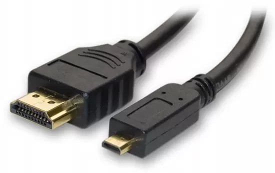 כבל HDMI To MICRO HDMI cable 1.8m Gold Touch תמונה 2