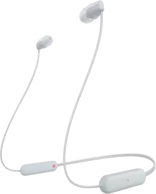 אוזניות אלחוטיות SONY WI-C100 לבן