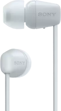 אוזניות אלחוטיות SONY WI-C100 לבן תמונה 2