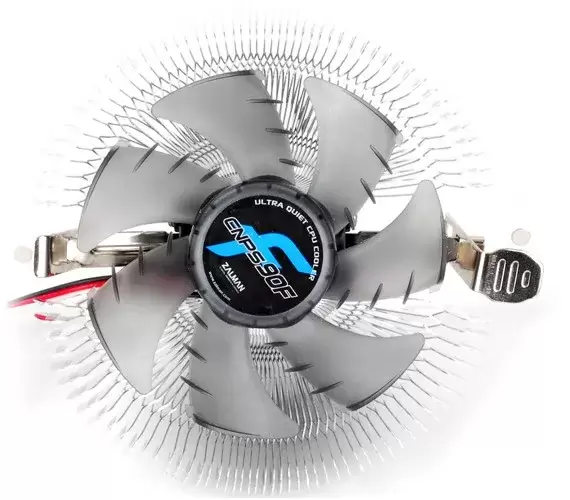 קירור אוויר למעבד ZALMAN CPU COOLER CNPS90F Ultra Quiet תמונה 2