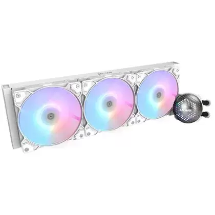 קירור נוזלי למעבד ZALMAN 360 MM  LIQUID COOLING  Alpha 36 WHITE