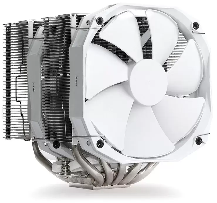 קירור אוויר למעבד PHANTEKS CPU COOLER TC14PE 2X140MM WHITE FAN תמונה 2