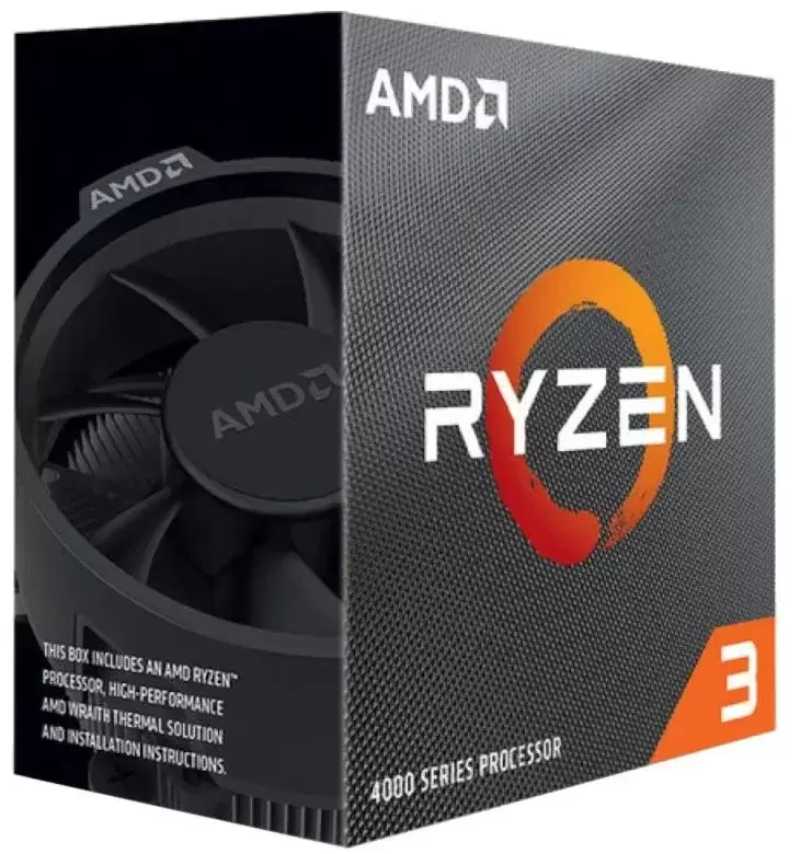 מעבד AMD Ryzen™ 3 4100 3.8Ghz 4MB BOX