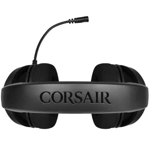 אוזניות חוטיות גיימינג Corsair HS35 שחור תמונה 3