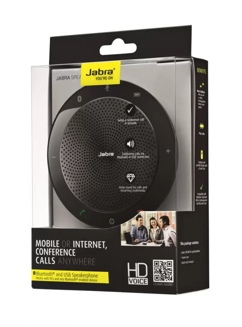 דיבורית שולחנית JABRA Speak 510 Lync Mid-range portable תמונה 2