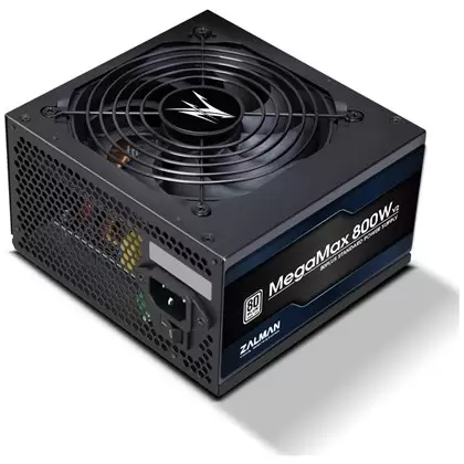 ספק כוח ZALMAN  800W MegaMax ZM800-TXII 80 Plus POWER SUPPLY