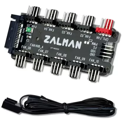 ZALMAN PWM 10 Port Controller תמונה 2