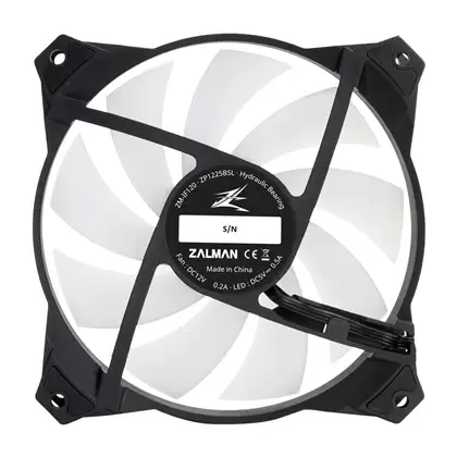 מאוורר ZALMAN 120MM ZM-IF120 Infinity Mirror ARGB Case Fan תמונה 2