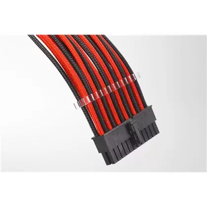 PHANTEKS EXTENSION CABLE PS COMBO PACK 500MM BLACK/RED תמונה 4