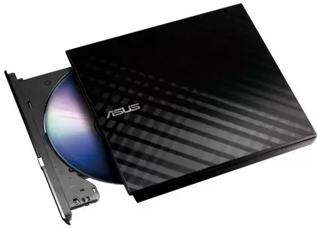 צורב חיצוני ASUS External ODD slim SDRW-08D2S-U LITE/BLACK/ASUS