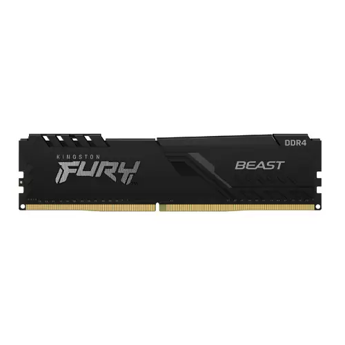 זכרון לנייח KINGSTON 8GB 3733MHz DDR4 CL19 FURY Beast Black