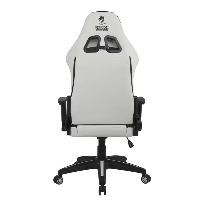 כיסא גיימינג דראגון CYBER WHITE GAMING CHAIR לבן תמונה 3