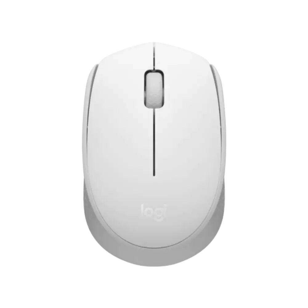עכבר אלחוטי Logitech M171 Retail - בצבע לבן
