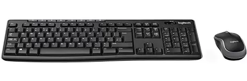 מקלדת ועכבר אלחוטיים Logitech MK295 Silent ערבית אפור תמונה 5