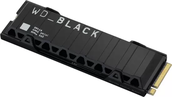 כונן פנימי WD BLACK SN850 NVMe SSD 1TB Heatsink תמונה 2