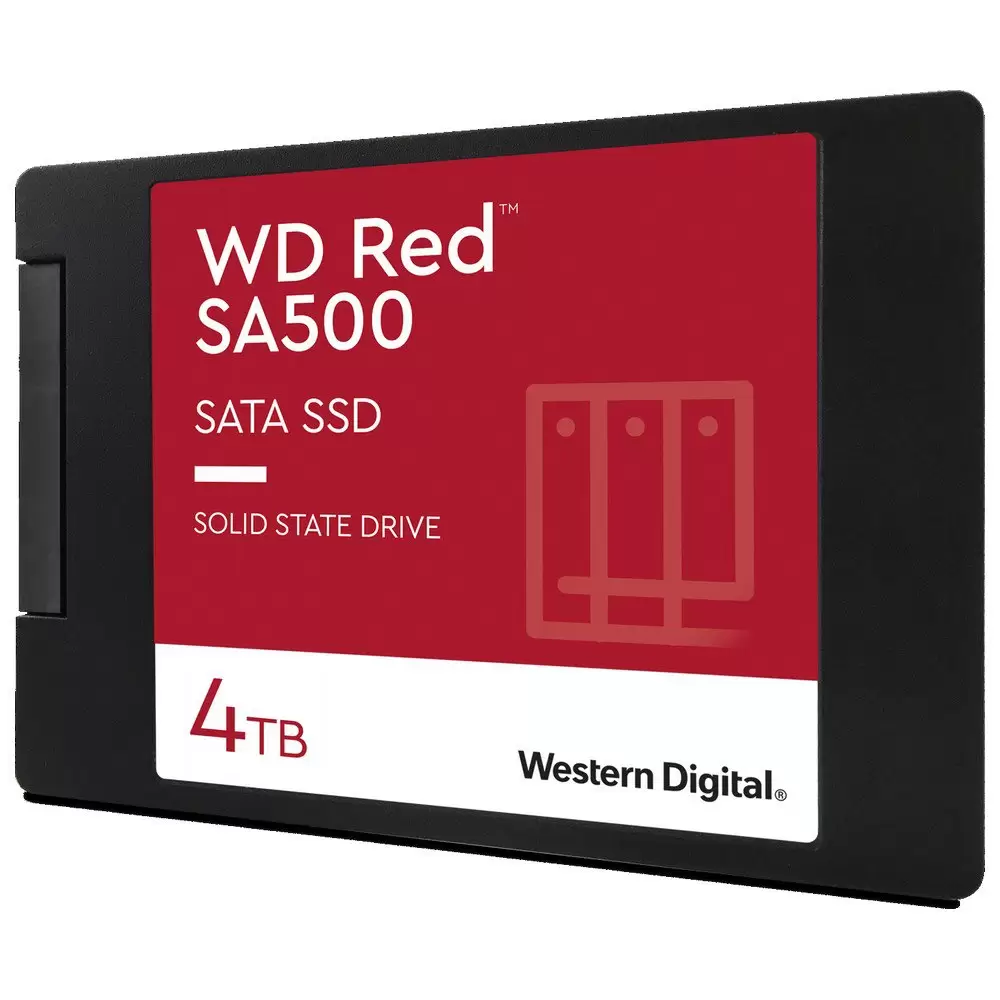 דיסק פנימי Western Digital RED SA500 WDS400T1R0A 4TB NAS 2.5''' SSD תמונה 3