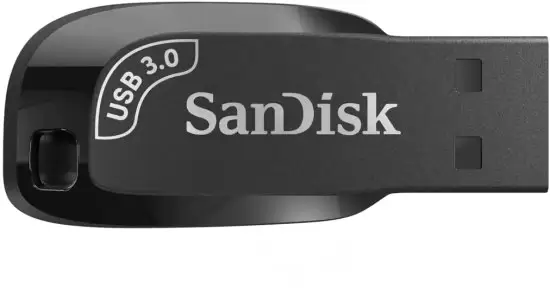 זיכרון נייד SanDisk Ultra Shift USB 3.0 - דגם SDCZ410-064G-G46 - נפח 64GB