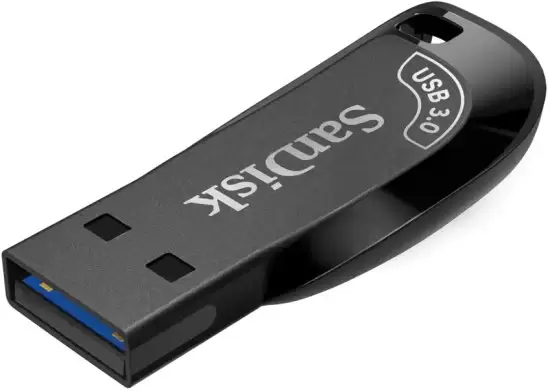 זיכרון נייד SanDisk Ultra Shift USB 3.0 - דגם SDCZ410-064G-G46 - נפח 64GB תמונה 2