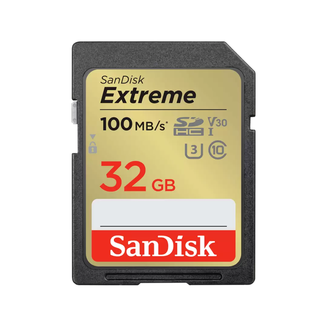 כרטיס זיכרון Sandisk Extreme SDXC 32GB SDSDXV6-032G