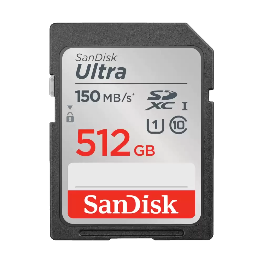 כרטיס זיכרון SanDisk Ultra 512GB SDHC