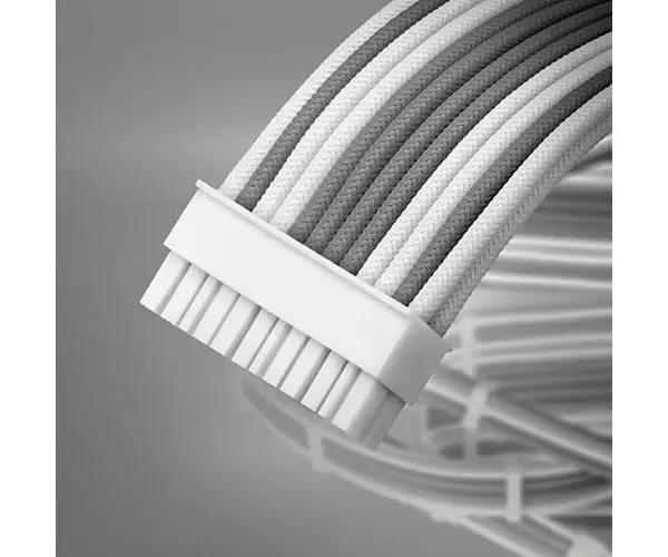 כבלים מאריכים Antec Sleeved extension Cable Kit Grey/White תמונה 2
