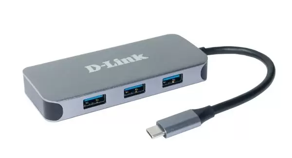 מתאם USB-C Mini Docking Station with 3xUSB 3.0