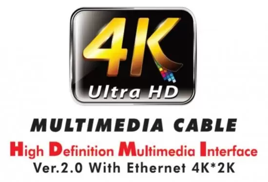 כבל HDMI M/F Extension Cable 0.5m Gold Touch תמונה 4