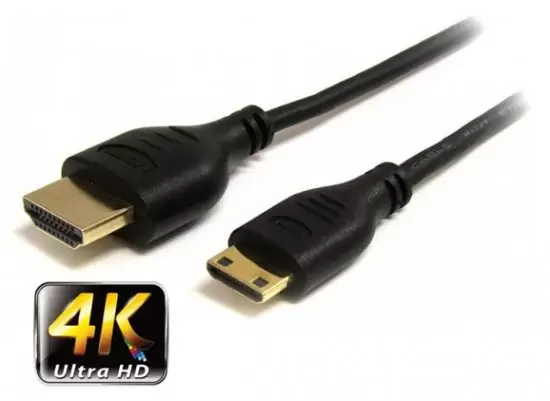 כבל HDMI To MINI HDMI Cable 1.8m Gold Touch