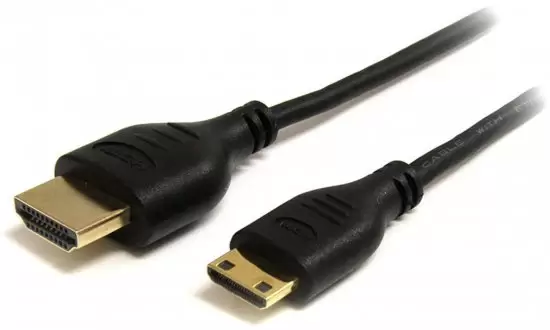 כבל HDMI To MINI HDMI Cable 1.8m Gold Touch תמונה 2
