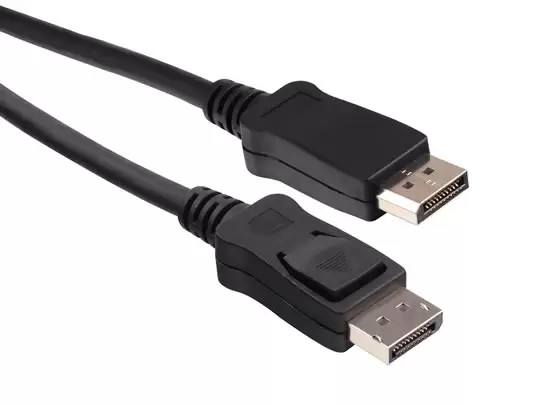 כבל DisplayPort לחיבור DisplayPort באורך 3 מטרים Gold Touch