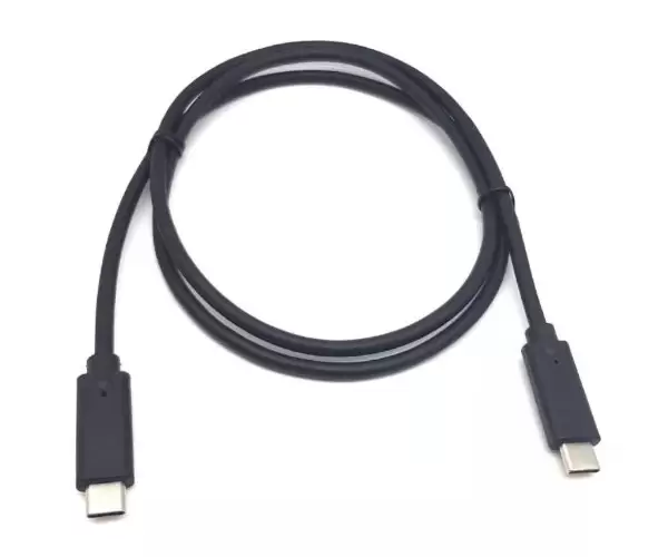 כבל טעינה ונתונים Type-C To Type-C USB 3.1 10G 1M Black
