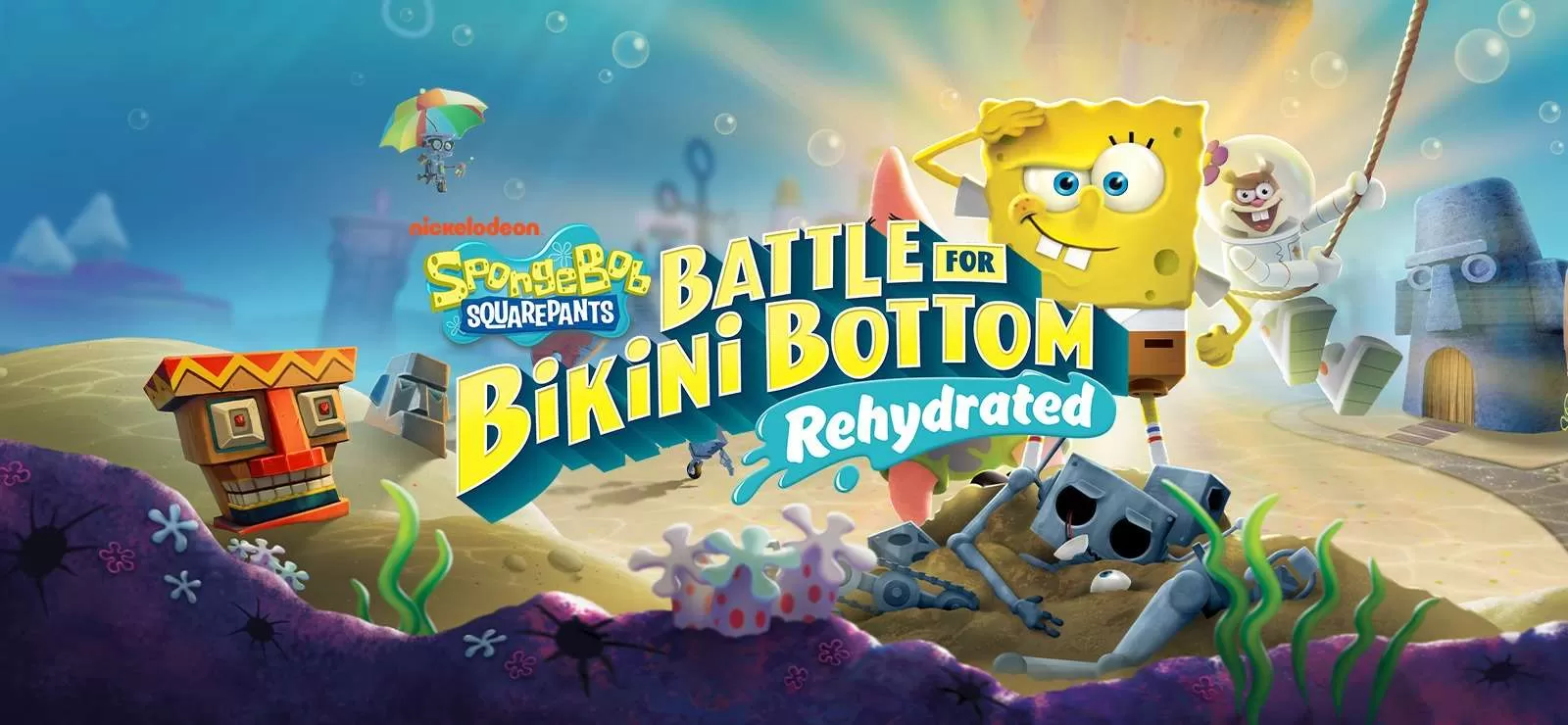SpongeBob SquarePants Battle For Bikini Bottom Rehydrated Xbox One תמונה 2